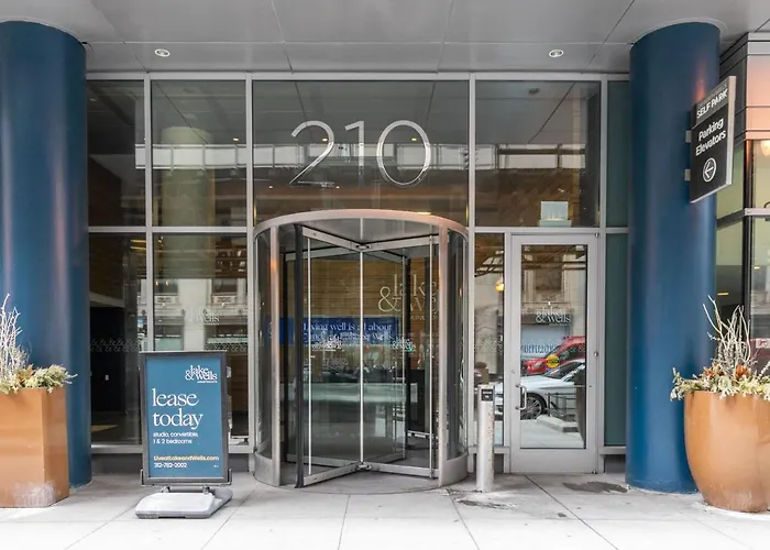 Apartamento Loop 1br W Pool Gym Nr Financial District Chi-261 *